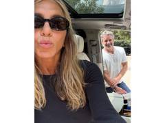 
      
      Jennifer Aniston, boyfriend Jim Curtis look happier than ever
      
      