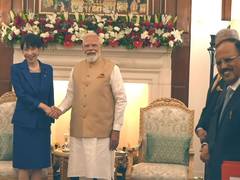 
      
      PM Modi and Japan PM Sanae Takaichi hold bilateral talks
      
      