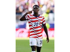 
      
      Never a red card, says US head coach on Balogun being sent off
      
      