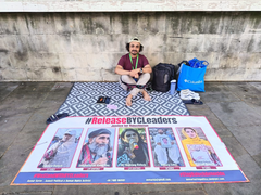 
      
      Baloch activist launches hunger strike outside UK PM's office 
      
      