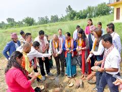 
      
      Foundation stone laid for school building in eastern Nepal
      
      