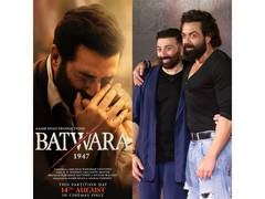 
      
      Bobby Deol cheers for Sunny Deol's 'Batwara 1947' teaser
      
      