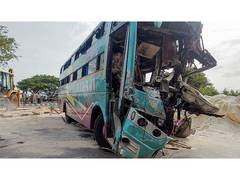 
      
      Andhra Pradesh: Four killed, several injured in road accident
      
      