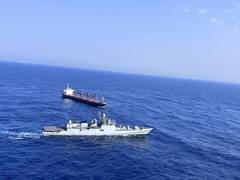 
      
      INS Trikand aids MV Golden Arsenal after reports of piracy 
      
      