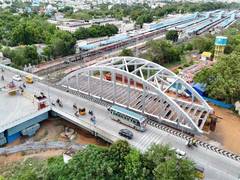 
      
      Trichy Junction to get massive steel railway overbridge
      
      