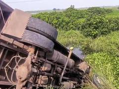 
      
      8 injured, 3 critical as KSRTC bus overturns in Chikkaballapur
      
      