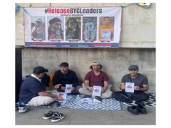 
      
      Baloch activist ends hunger strike in London
      
      