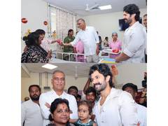 
      
      Vijay Deverakonda, BRS's Harish Rao attend 'Gift of Life' event
      
      