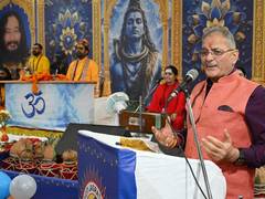 
      
      Himachal Pradesh Governor attends Shiv-Shakti Mahakatha in Shimla
      
      
