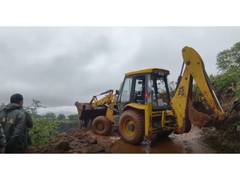 
      
      Massive landslide blocks access to Rajmachi Fort in Lonavala
      
      