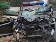 
      
      Ambulance-Army truck collision in Rajasthan leaves 3 dead
      
      