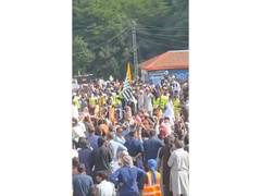 
      
      Massive anti-Pakistan protests begin in PoJK
      
      