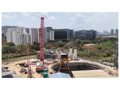
      
      India’s largest tunnel boring machine begins excavation
      
      