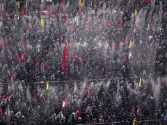 
      
      Salman Khurshid, Mehbooba Mufti at funeral for Ayatollah Khamenei
      
      