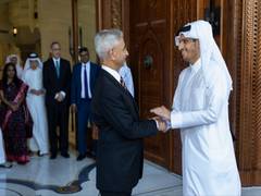 
      
      EAM meets with Qatari counterpart in Doha
      
      