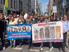 
      
      Anti-Pakistan protest by Kashmiris draws thousands in London
      
      