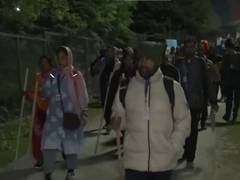 
      
      Fourth batch of Amarnath Yatra pilgrims departs from Pahalgam
      
      