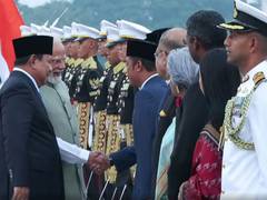 
      
      PM Modi arrives in Indonesia
      
      