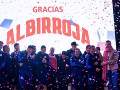 
      
      Paraguay President welcomes team after World Cup exit
      
      