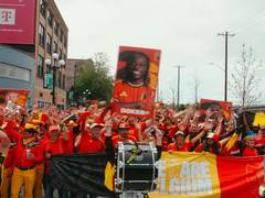 
      
      Belgium fans rally for men's team ahead of FIFA WC R16 clash
      
      