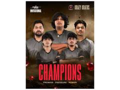
      
      Krazy Kratos Crowned Champions of KRAFTON India
      
      