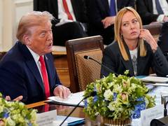 
      
      Trump calls Italian PM Meloni a 