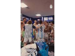 
      
      FIFA WC: Argentina players celebrate in dressing room after win
      
      