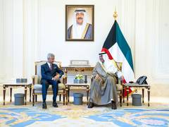 
      
      Jaishankar calls on Kuwait Crown Prince
      
      