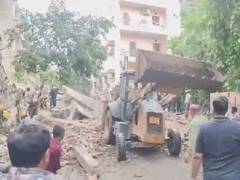 Delhi Building Collapse: One Dead, Traffic Snarls Amidst Heavy Rains | Quick Digest