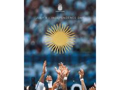 
      
      FIFA WC: Argentina team greets nation on 210th Indepedence Day
      
      