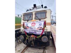 
      
      KAVACH commissioned for first time in Solapur division
      
      