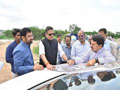 
      
      Sanjay Jaju inspects phase-I of Musi Riverfront project
      
      