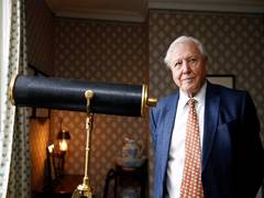 
      
      David Attenborough creates record as oldest Emmy nominee 
      
      