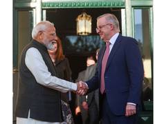 
      
      India, Australia seal uranium deal
      
      