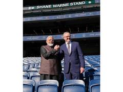 
      
      PM Modi visits Australia's iconic Melbourne Cricket Ground
      
      