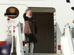 
      
      PM Modi emplanes for Auckland, New Zealand from Melbourne
      
      