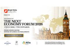 
      
      The Next Economy Forum 2026 Returns to the House of Lords
      
      