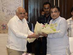
      
      Gadkari, Patel review progress of NH projects in Gujarat
      
      