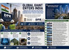 
      
      Global Giant Enters India: American DPR Construction Secures Land
      
      