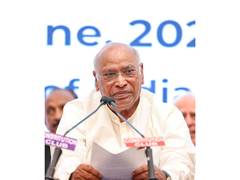 
      
      Kharge slams BJP for 