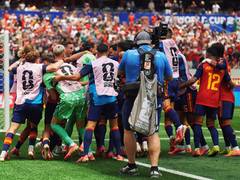 
      
      Spain PM Sanchez celebrates La Roja's win over Belgium in QF
      
      