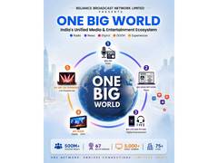 
      
      Reliance Broadcast Network Limited unveils 'ONE BIG WORLD'
      
      