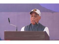 
      
      Rajnath Singh urges youth to join India's self-reliance mission
      
      
