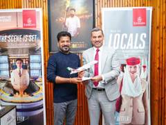 
      
      Emirates A380 services heading to Hyderabad
      
      