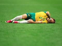 
      
      Australia's Jordan Bos to miss three months after knee injury
      
      
