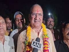 
      
      Congress Datia bypoll candidate Ghanshyam Singh
      
      