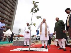 
      
      Amit Shah launches AMC's 'Mission 5 Million Trees' campaign
      
      