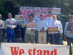 
      
      Pak accused of repression as Kashmiri diaspora protest continues
      
      