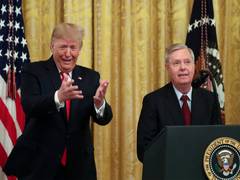 
      
      Trump orders US flags at half-mast to honor Senator Lindsey Grah
      
      