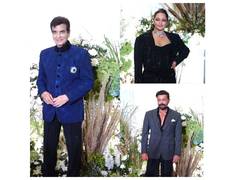 
      
      Akansha - Sharan holds starry wedding reception in Mumbai
      
      